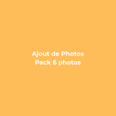 ajout 6 photos